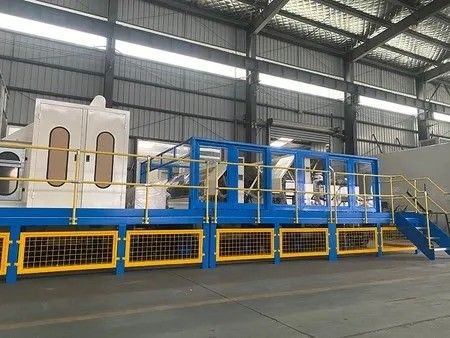 2000mm 200 - 600kg/H  High Speed Machine Carding Nonwoven Laboratory Carding Machine