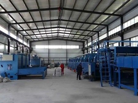 1800mm - 6000mm Fabric Finishing Machine Latex Backing And Hot Setting 30m/Min Finish Stenter Machine