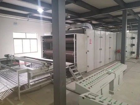 2300mm～40000mm Spray Fabric Oven 6 To 12 Meters  Chemical Bonding Oven