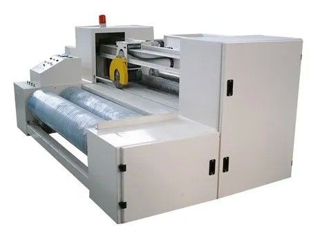 1.5M - 9M Fabric Rewinding Machine 20m/Min Slitting And Winding Machine