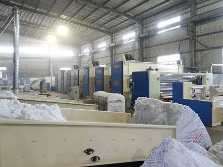 200kg/H  - 400kg/H Non Woven Needle Punching Machine Insole Board Toe Puff Felt Production Line