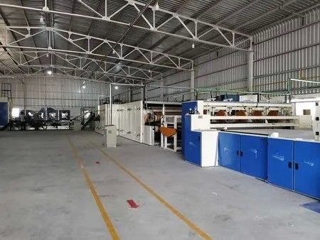 Single or double teflon belt thermal bonding oven with PLC control