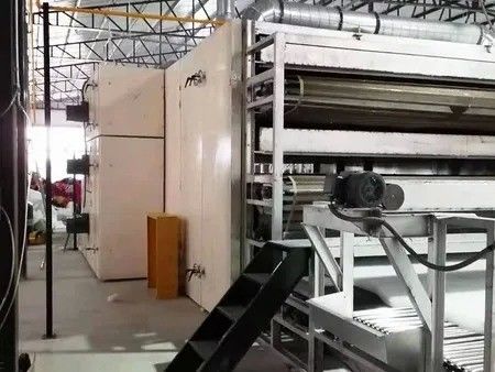 60GSM ～ 800GSM 3 Layers Fabric Oven Hot Air Oven For Spray Bonding Nonwoven