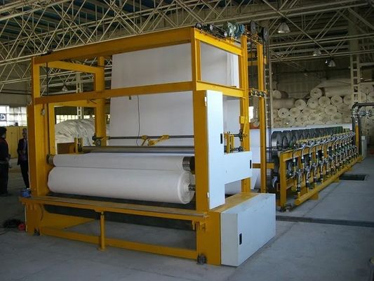 Saturated Steeping Non Woven Machine Foam Steeping Bond 100-200kg/H Nonwovne Production Line