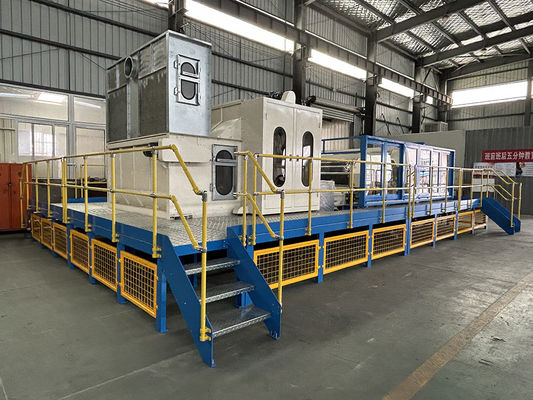Carding Machine With Hopper Feeder