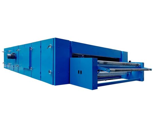 Single or double teflon belt thermal bonding oven with PLC control