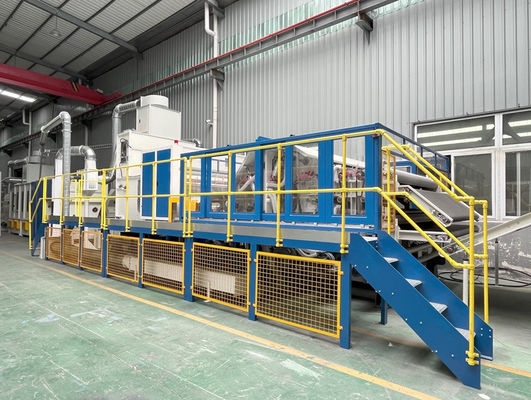 Automatic Nonwoven Carding Machine