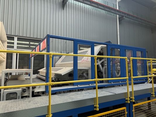 Double cylinder doubel doffer Carding Machine with PLC control for nonwoven application
