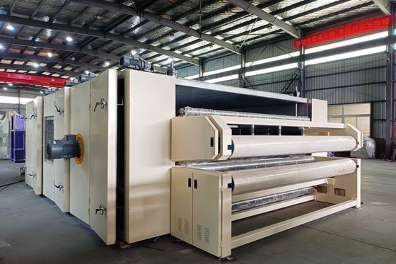 Energy-efficient hot air thermal auto temperature control oven making high density insulation padding